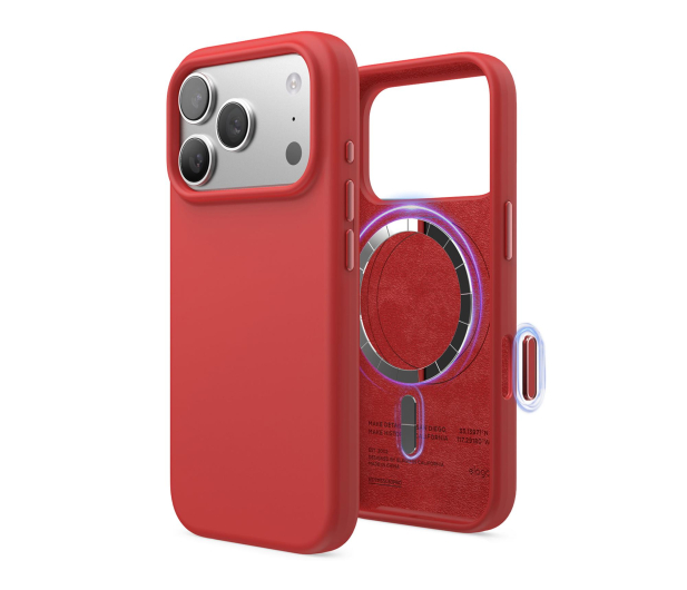Elago Magsafe Silicon Case do iPhone 17 PRO Red - 1360525 - zdjęcie